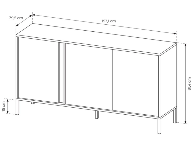 Zestaw mebli do salonu Dego Beżowy
