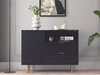 Komoda z drzwiami i szufladami Ankara Czarna