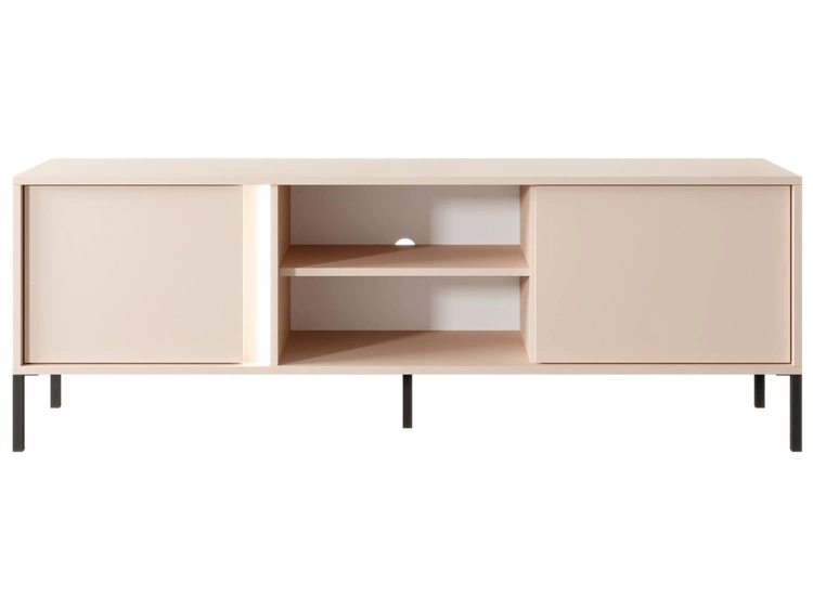 Szafka pod telewizor z drzwiczkami 153 cm Dego Beżowa