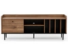 Szafka pod telewizor z drzwiczkami 150 cm Vasa Brązowa